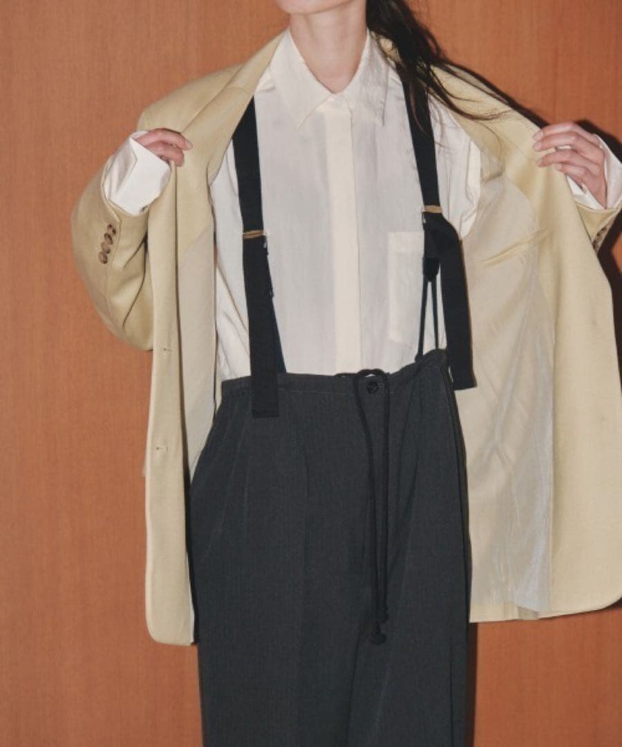 TODAYFUL トゥデイフル★サスペンダーハイウエストパンツ 38