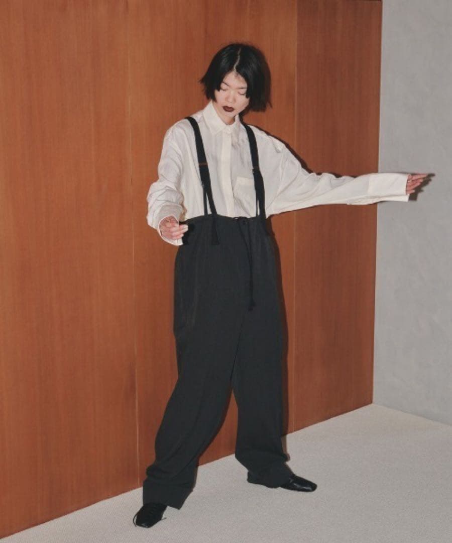 TODAYFUL トゥデイフル★サスペンダーハイウエストパンツ 38
