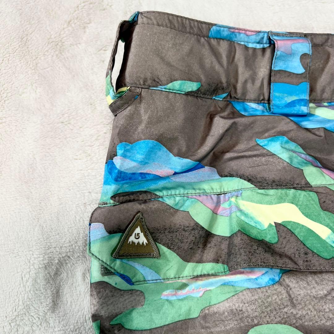 BURTON GORE-TEX 迷彩 スノーボードパンツ　2Lサイズ