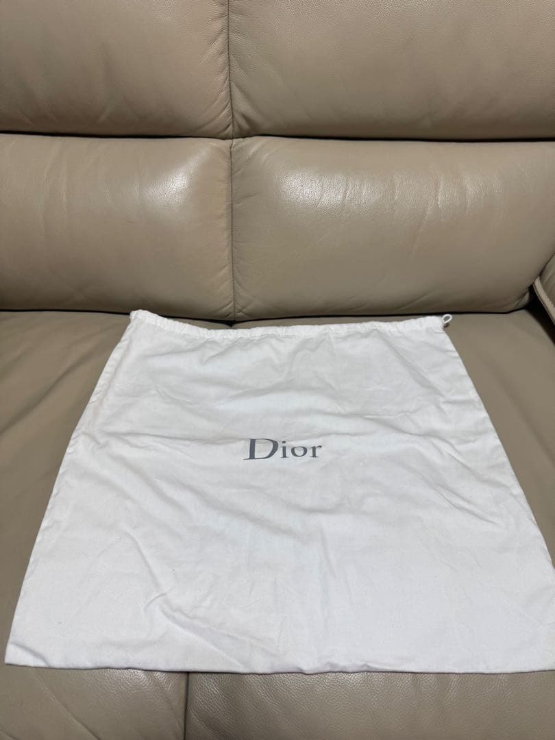 メル29609CHRISTIAN DIOR トートバッグ ネイビー/ホワイ