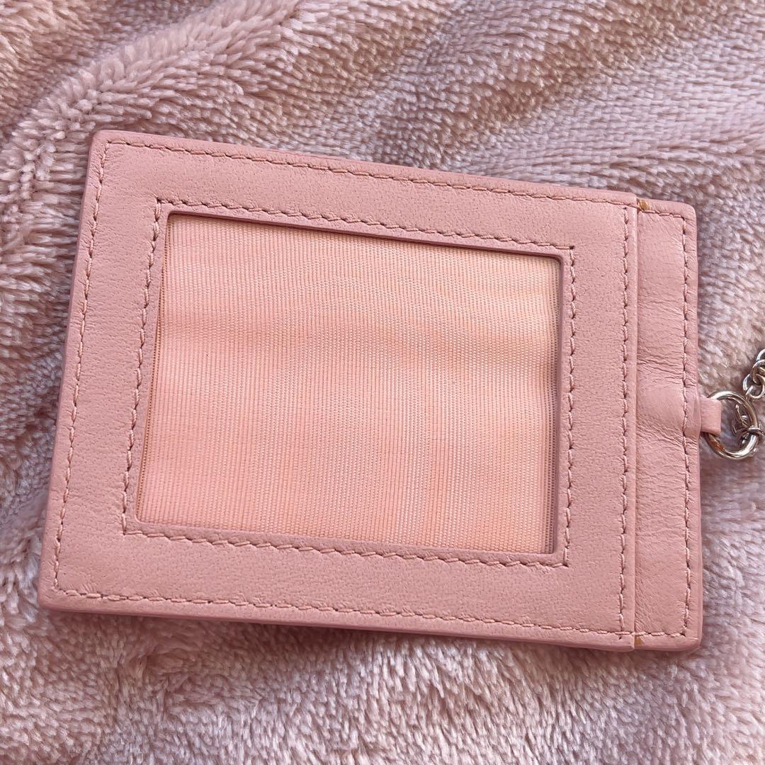 miumiu ビジュー 長財布 ピンク マテラッセ 2つ折り