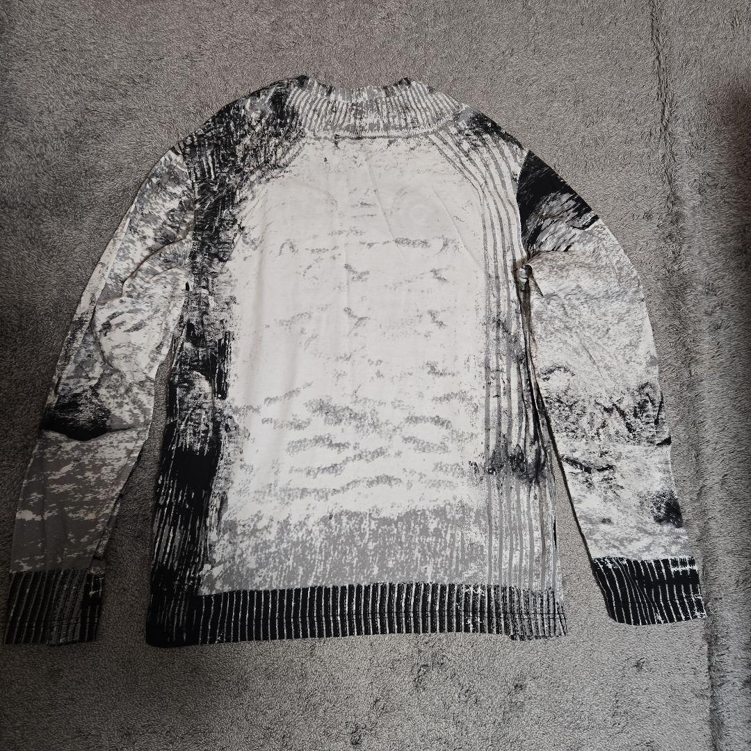 DIESEL グラフィックプリント 長袖カットソー Mサイズ