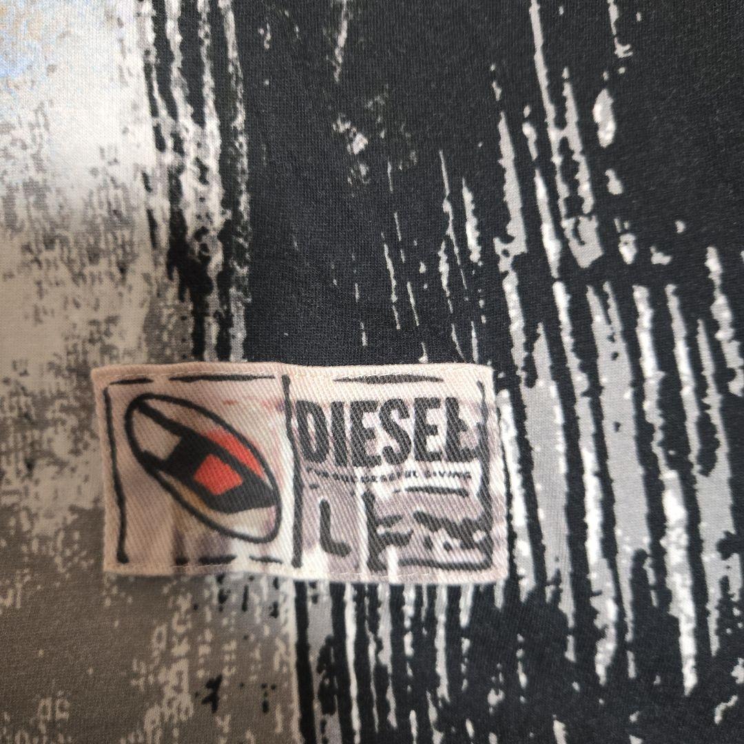 DIESEL グラフィックプリント 長袖カットソー Mサイズ