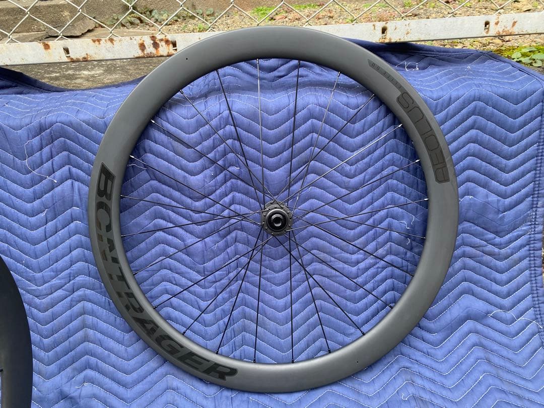 【美品】ボントレガー Aeolus エリート50 TLR ディスクホイール