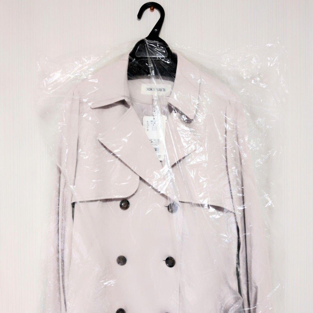新品◎ミッシュマッシュ　サイドプリーツトレンチコート