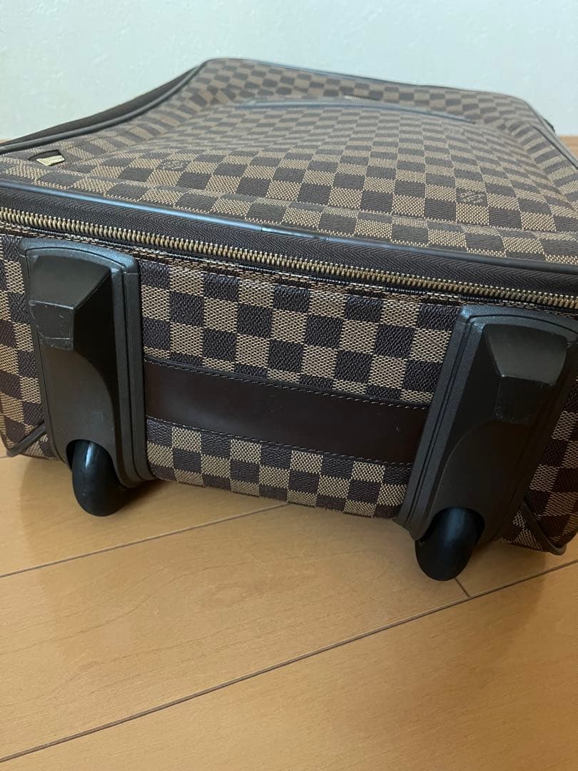 なみ 美品　ルイヴィトン　ダミエ　 ペガス55 キャリーバッグ
