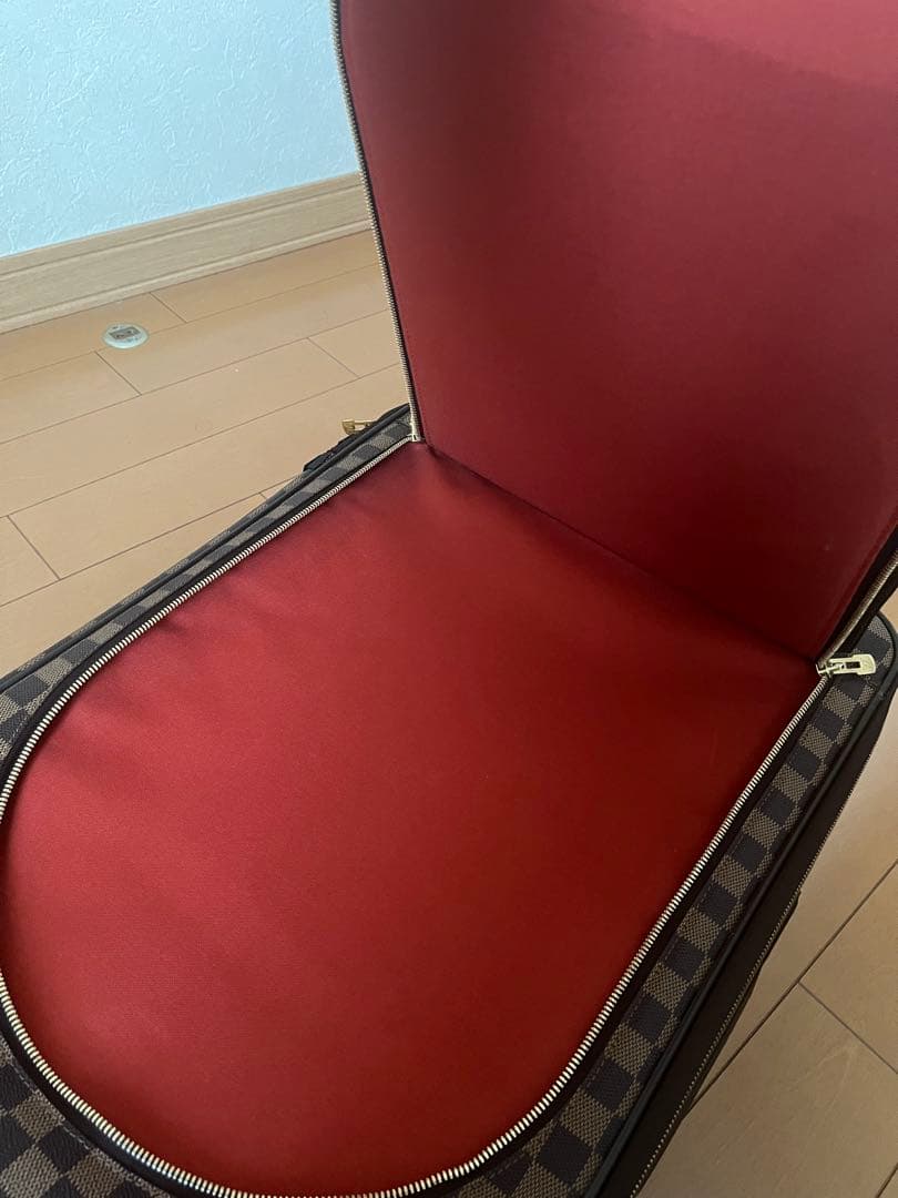 なみ 美品　ルイヴィトン　ダミエ　 ペガス55 キャリーバッグ