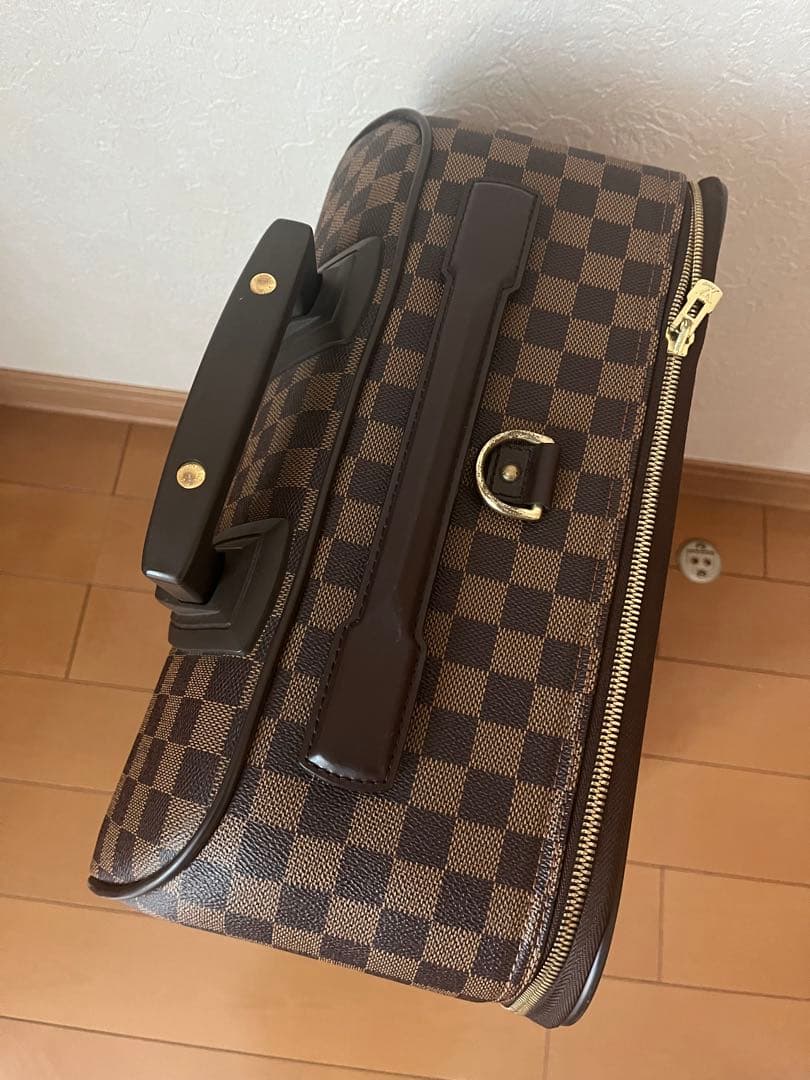 なみ 美品　ルイヴィトン　ダミエ　 ペガス55 キャリーバッグ