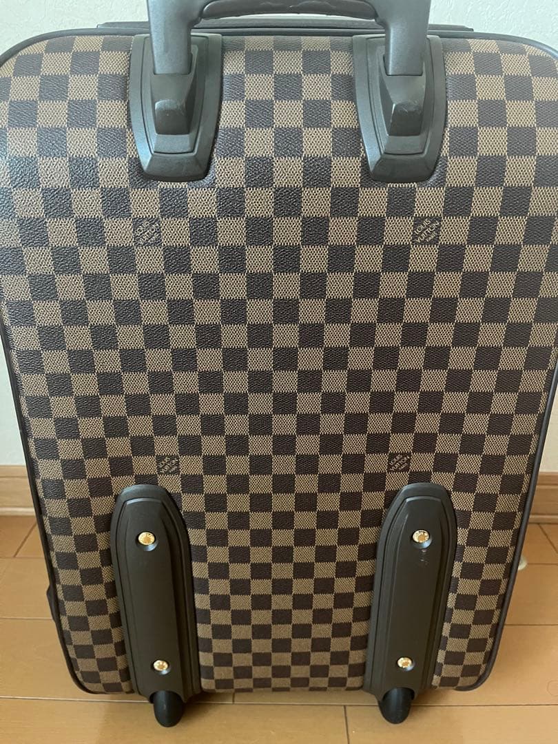 なみ 美品　ルイヴィトン　ダミエ　 ペガス55 キャリーバッグ
