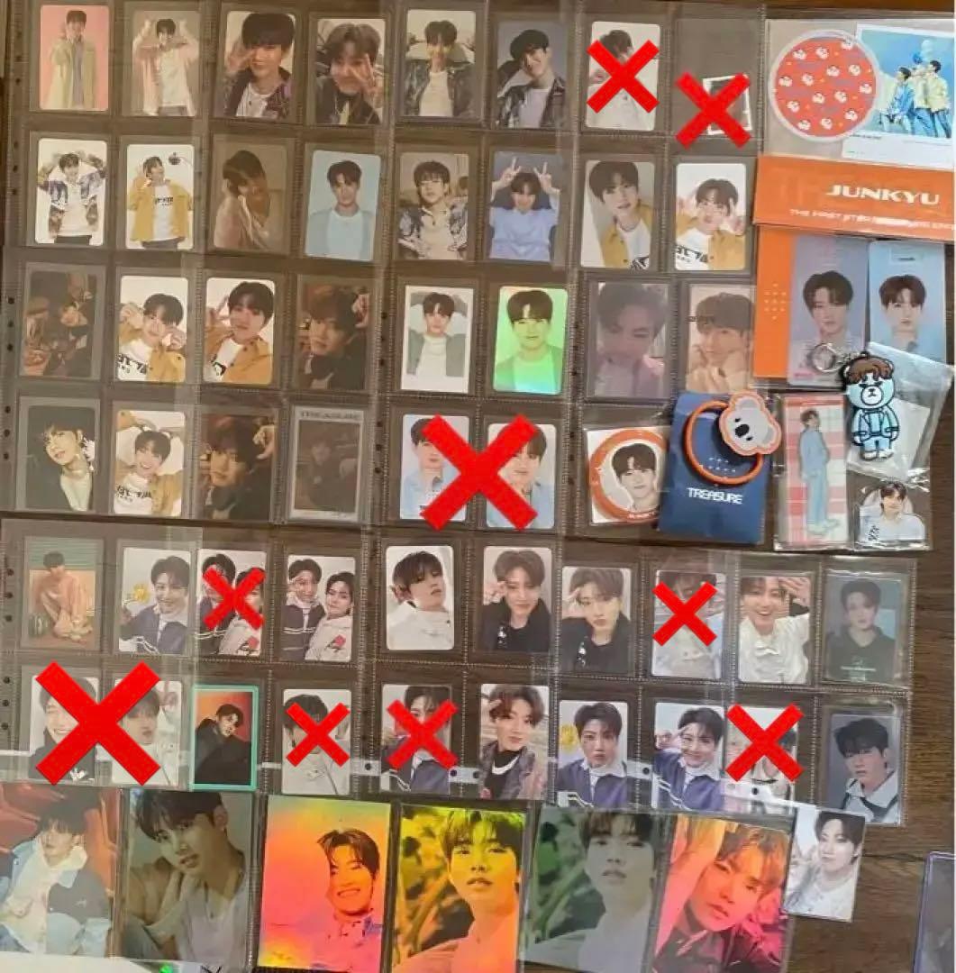 TREASURE ジュンギュ まとめ トレカ アクスタ