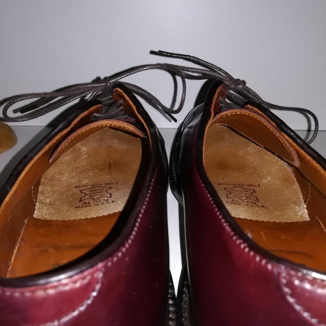 d0045 美品 値下げ不可 箱袋付き オールデン 990 7.5 C/E