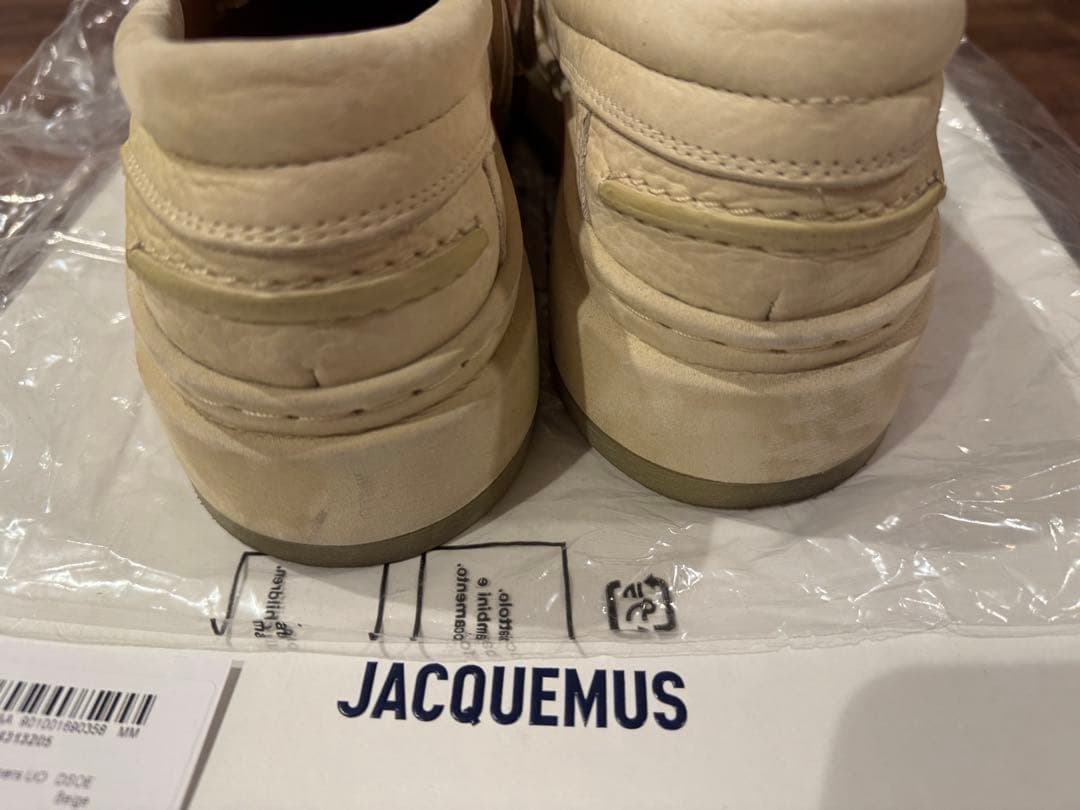 靴 JACQUEMUS LesBateau Pavane Leather Shoes