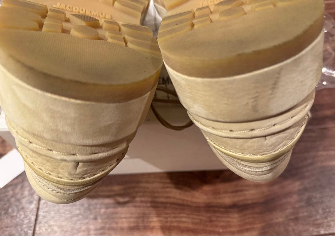 靴 JACQUEMUS LesBateau Pavane Leather Shoes