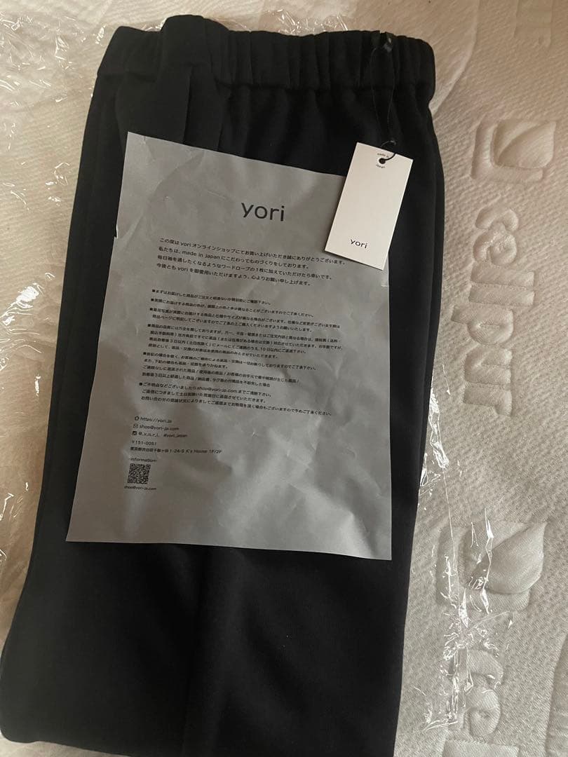 Riiiiさま専用パーカー新品タグ付きyori♡ブランケットレギパンブラック38
