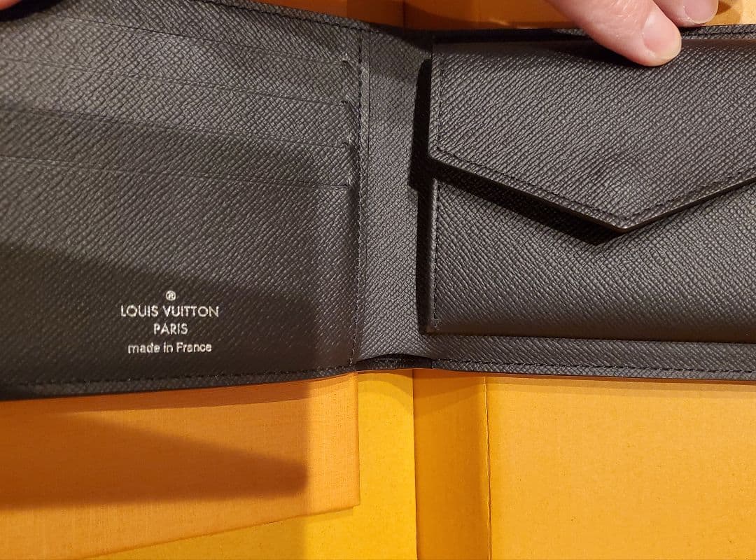 【新品・美品】 ルイヴィトン ポルトフォイユマルコ NM モノグラム エクリプス