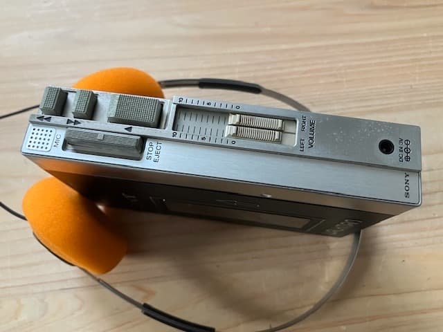 超希少美品 高音質 整備済完全動作品 SONY WM-3 新品ヘッドホン付き