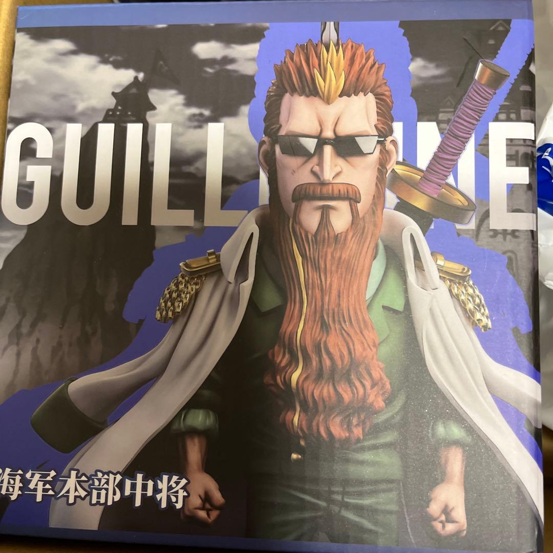 シャア　ワンピース　フィギュア　ギロチン中将　海軍　ガレージキット