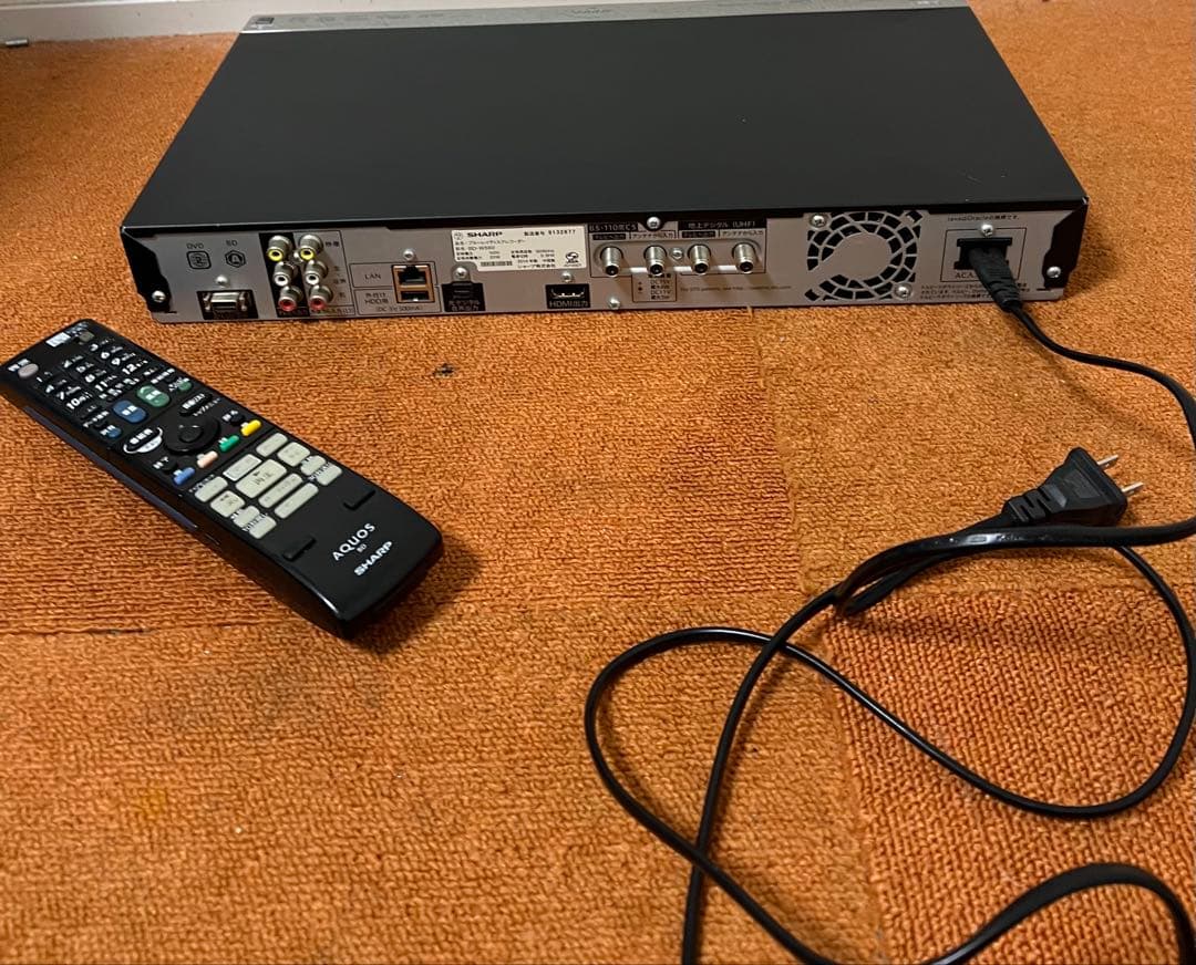 シャープ AQUOS BD-W560 ブルーレイレコーダー
