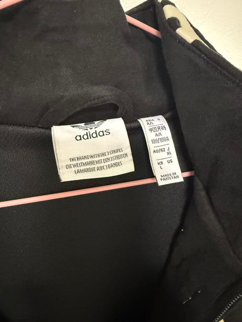 中国限定 アディダス 蛇年トラック スエード ジャケット 黒 L