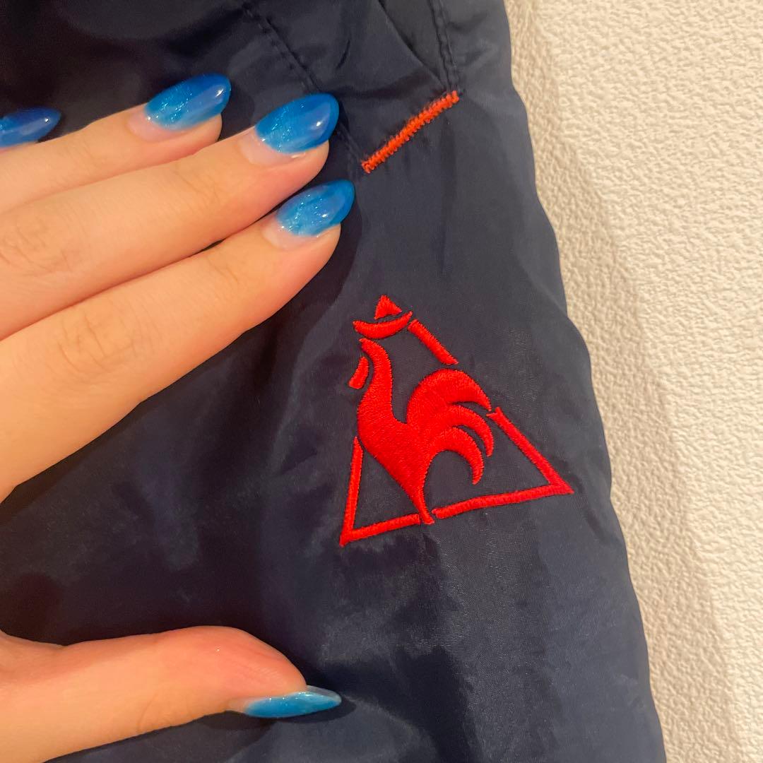 le coq sportif セットアップ ウィンドブレーカー 上下M ネイビー