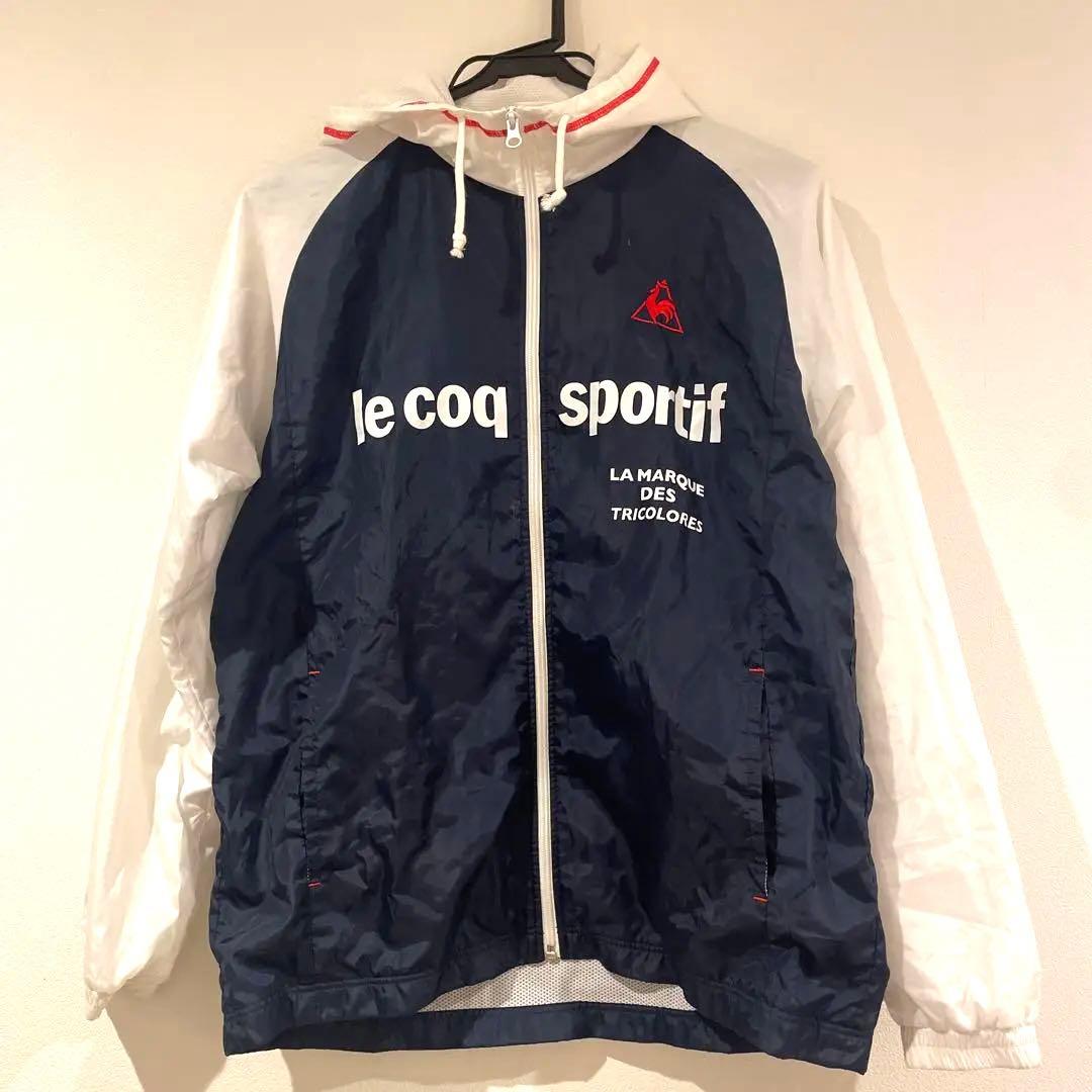 le coq sportif セットアップ ウィンドブレーカー 上下M ネイビー