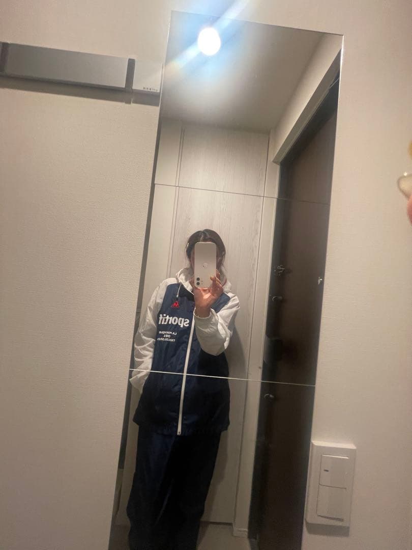 le coq sportif セットアップ ウィンドブレーカー 上下M ネイビー