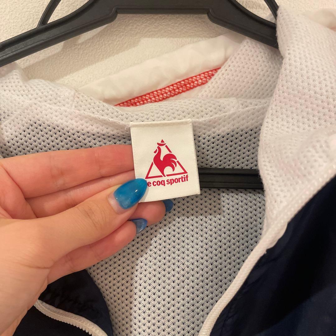 le coq sportif セットアップ ウィンドブレーカー 上下M ネイビー