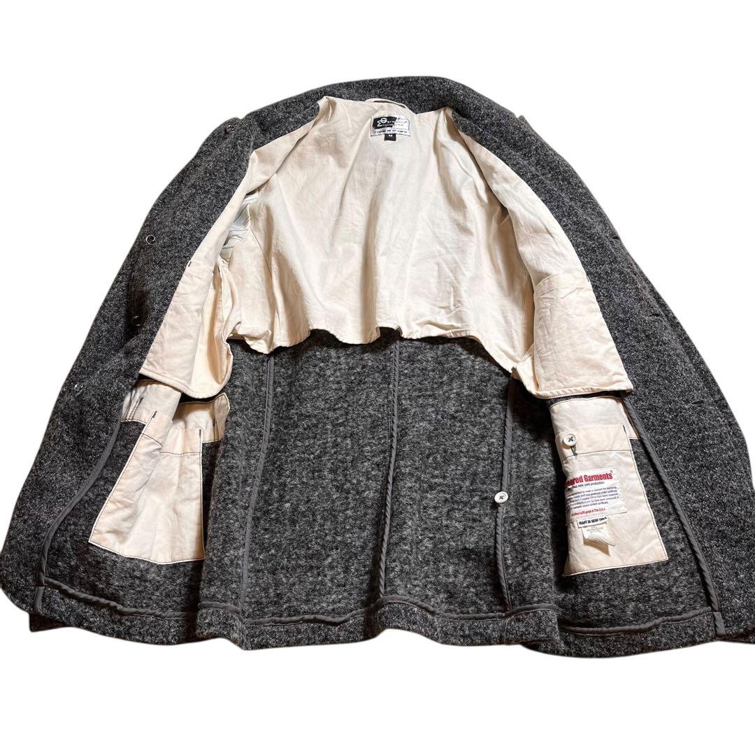 エンジニアードガーメンツ　ウール混　ベッドフォードジャケット　グレー