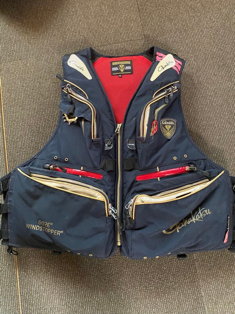 Gamakatsu ゴアウインドストッパーフローティングジャケットGM-2184