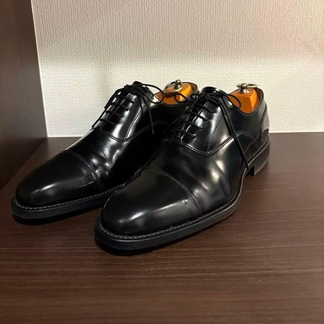 【ほぼ未使用】[リーガル] オックスフォード ストレートチップ 41EL メンズ