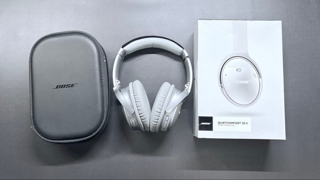 希少 BOSE QuietComfort 35II シルバー