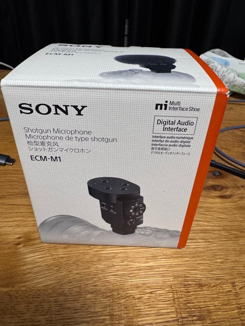 早いもの勝ち！SONY ECM-M1 ショットガンマイクロフォン