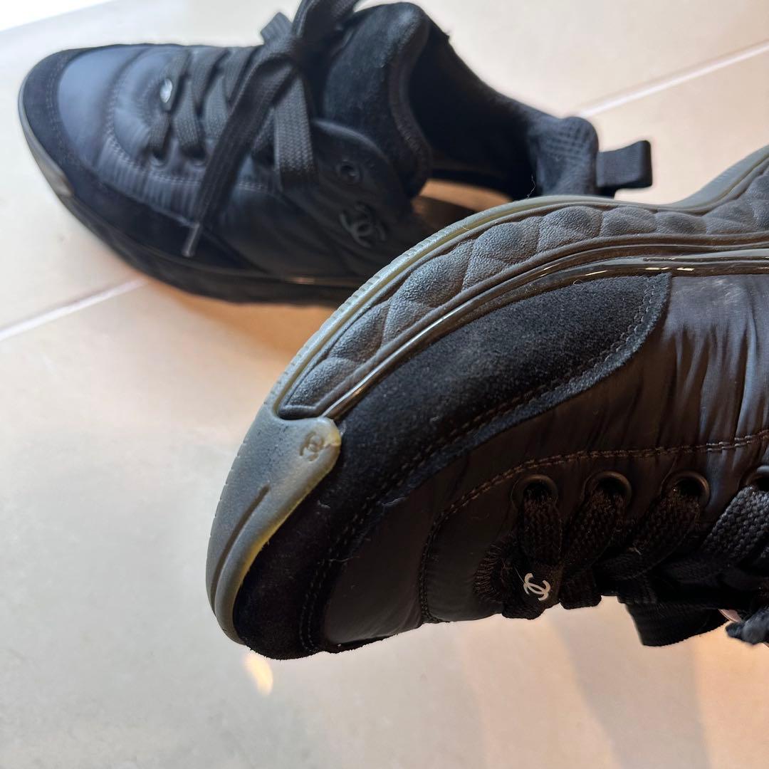 CHANEL シャネル　スニーカー　黒　35