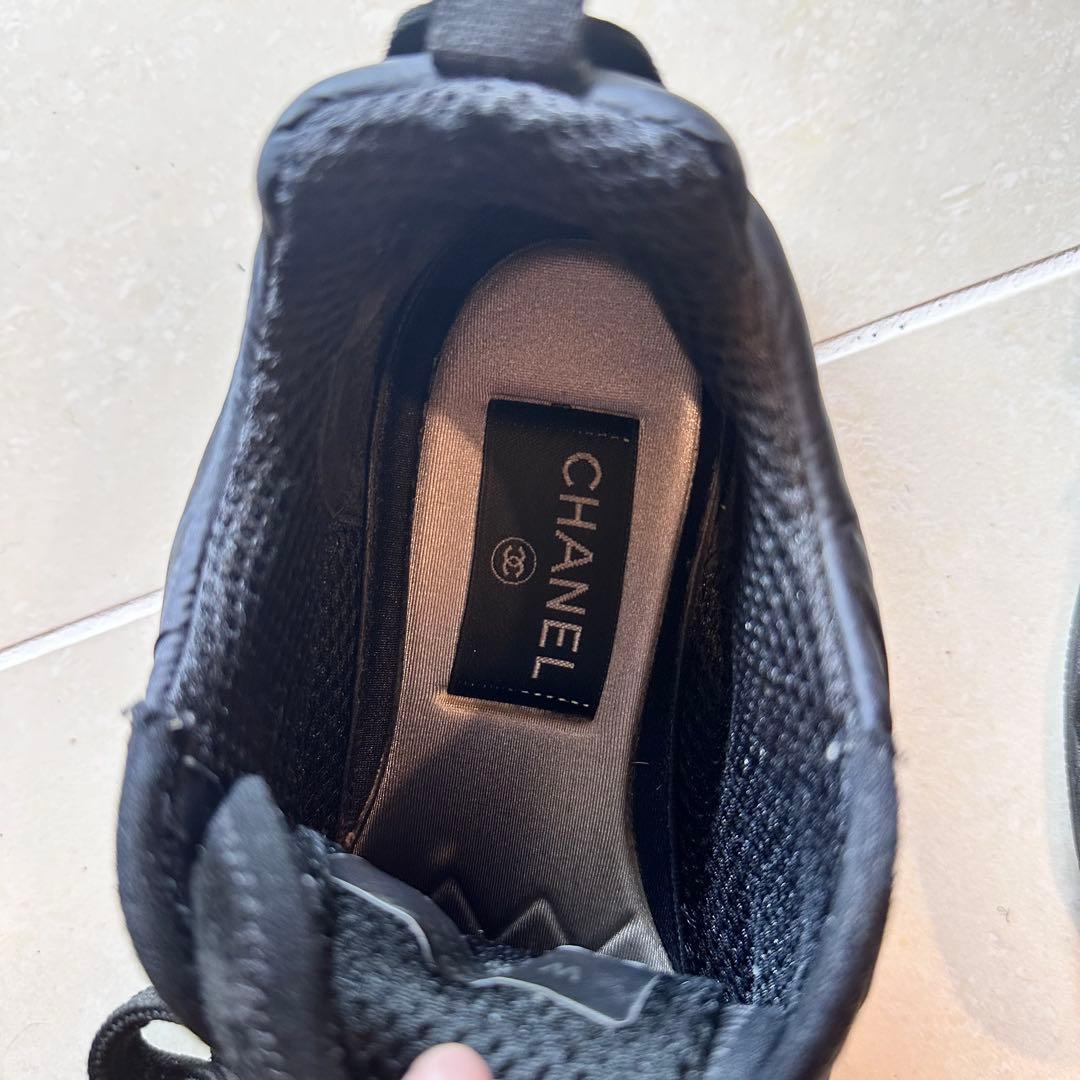 CHANEL シャネル　スニーカー　黒　35