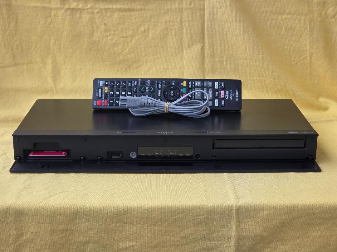 SHARP AQUOS BDレコーダー2B-C10CW1 2021年製 整備品