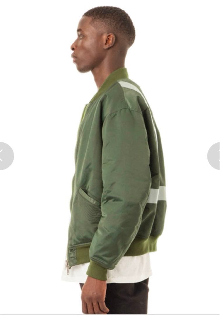 SANDINISTA サンディニスタリフレクターMA-1ジャケット ブルゾン