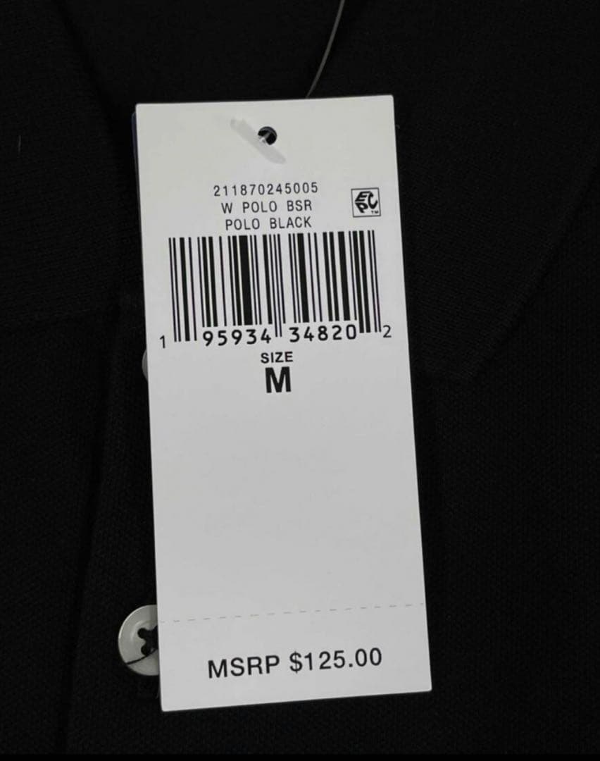 ☆★試着のみ❣️ POLOラルフローレン ポロシャツ 半袖 黒 レディースM ★☆