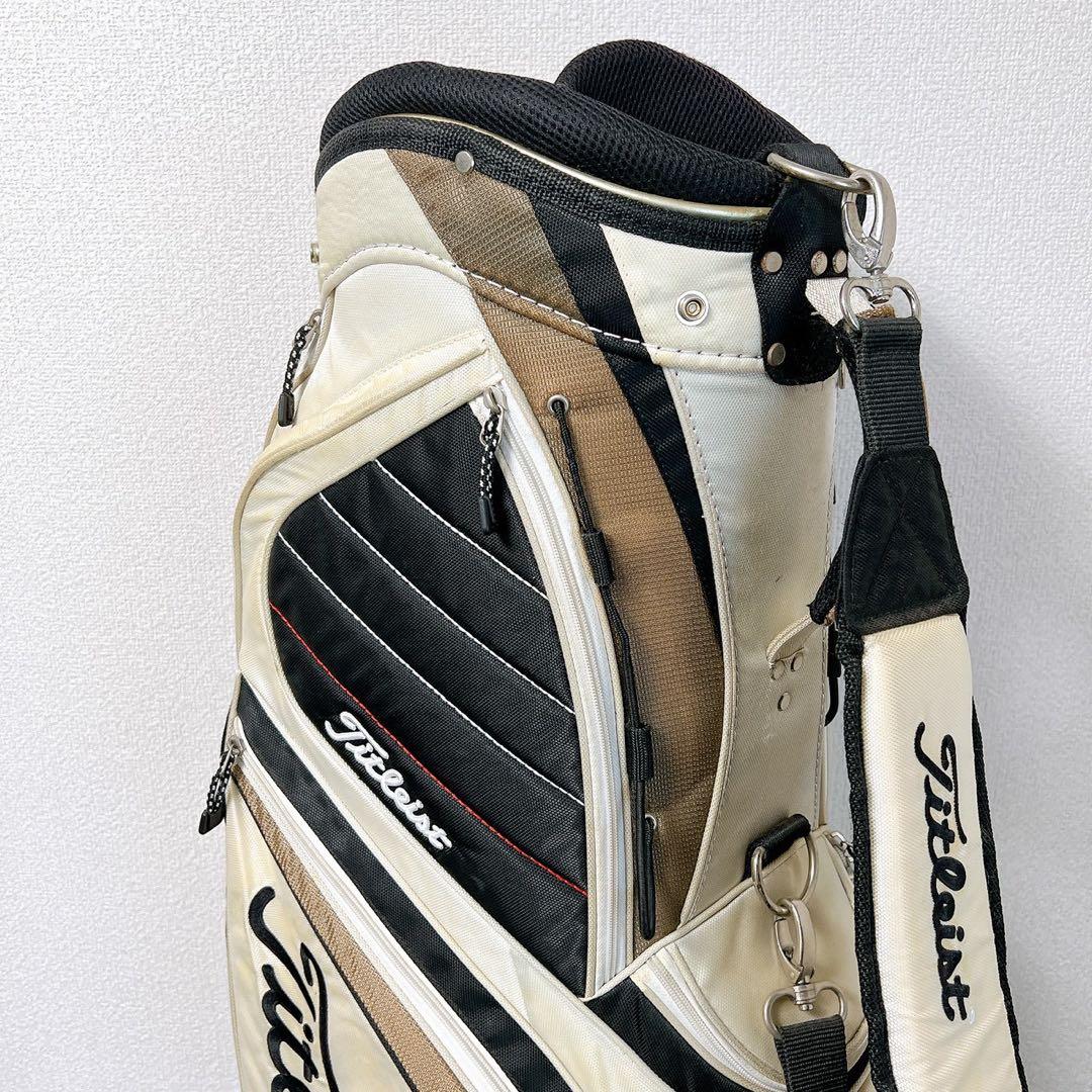 タイトリストキャディバッグ9.5型 8分割カート式ゴルフバッグ Titleist