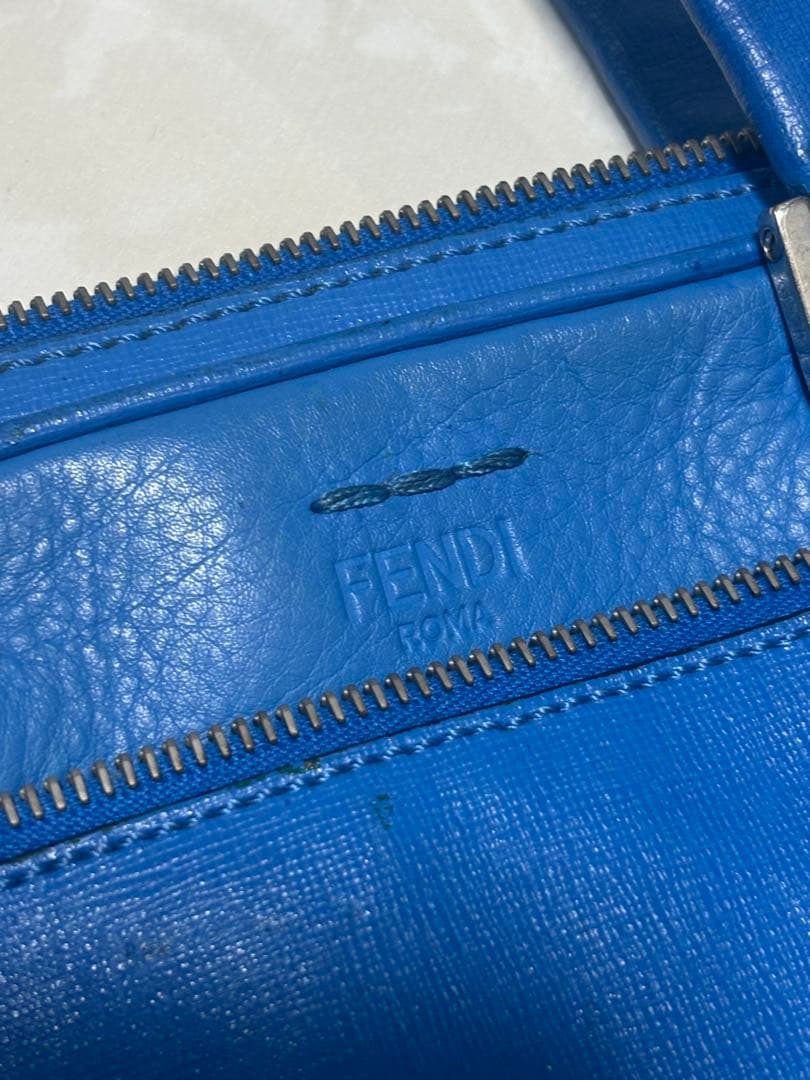 FENDI ビジネスバッグ 青