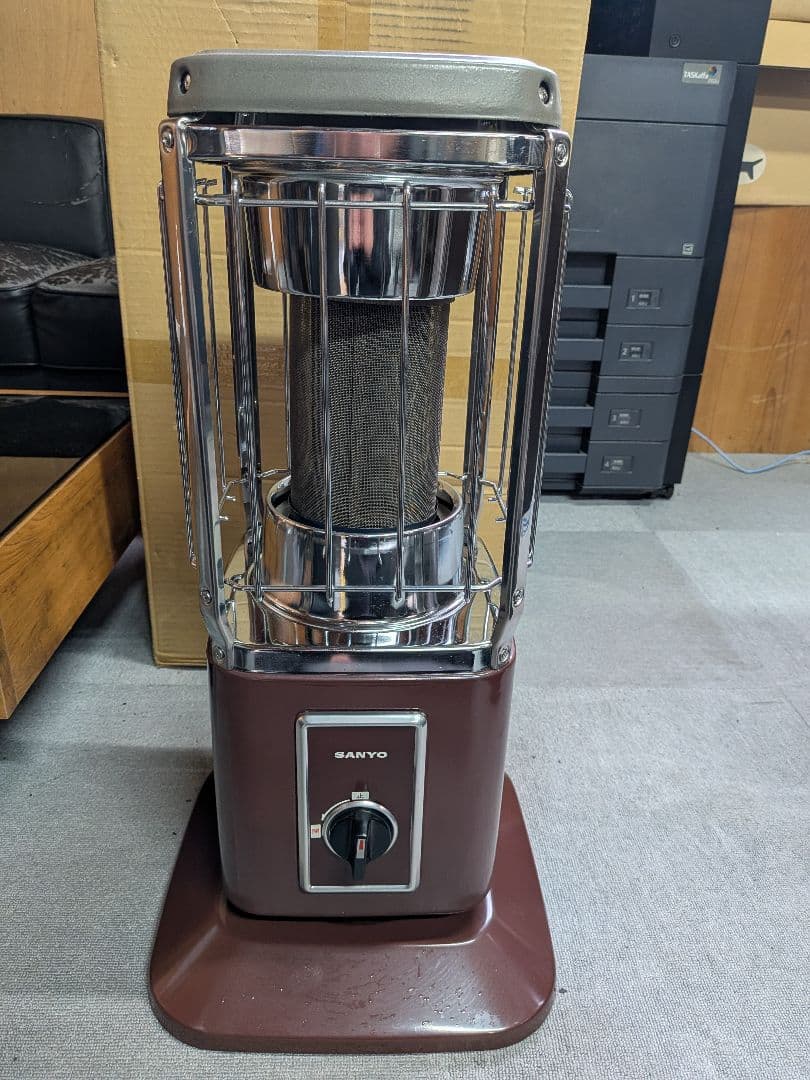 レトロ　ジャンク　サンヨーガスストーブ　GHB-400AG　極美品