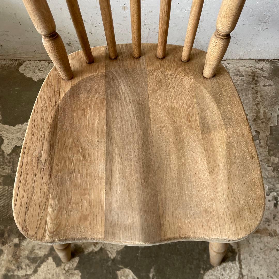 ビンテージ　ダイニングチェア　カフェチェア　剥離加工　no3