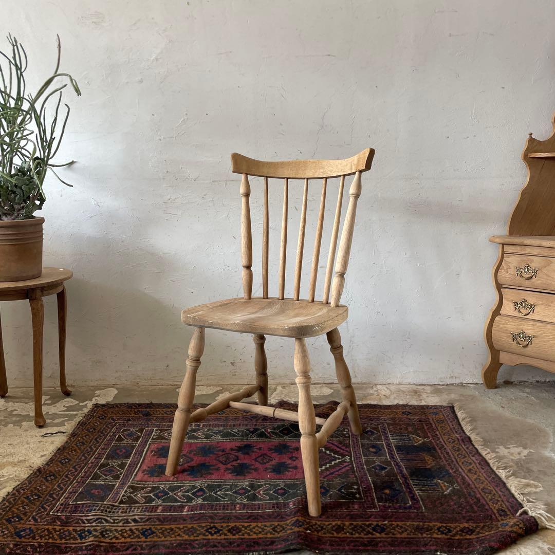 ビンテージ　ダイニングチェア　カフェチェア　剥離加工　no3