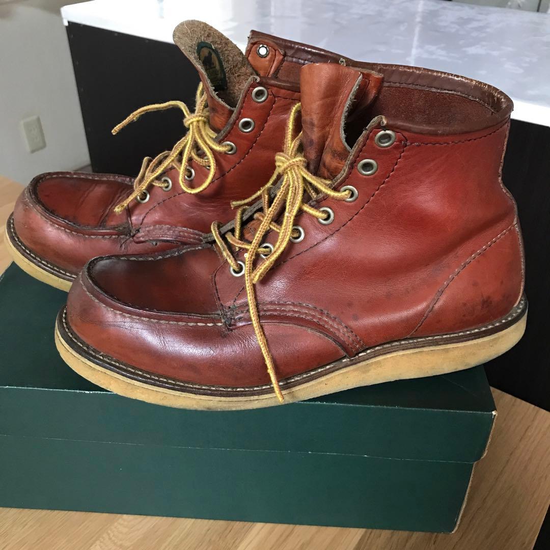 レッドウイング　アイリッシュセッター　裏半円犬タグ　90年代