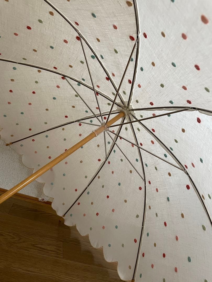 未使用　nesessaire ドット日傘　ネセセア