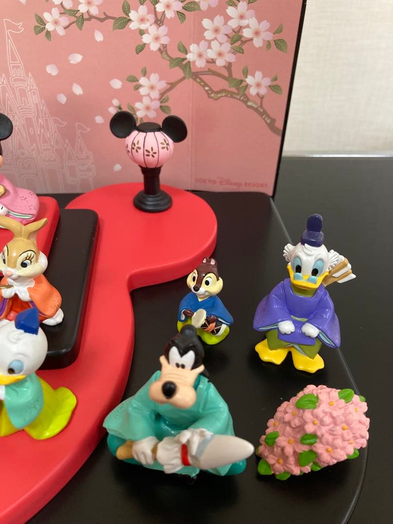 ディズニーひな人形セット　東京ディズニーリゾート雛人形　フィギュア　ひな祭り