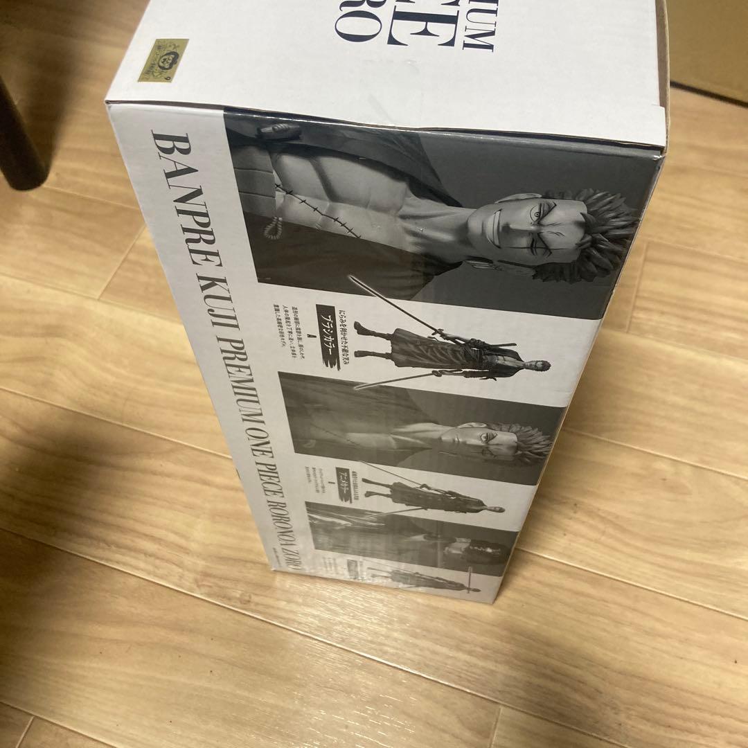 バンプレくじPREMIUMワンピース ロロノア・ゾロA賞B賞半券付き　フィギュア