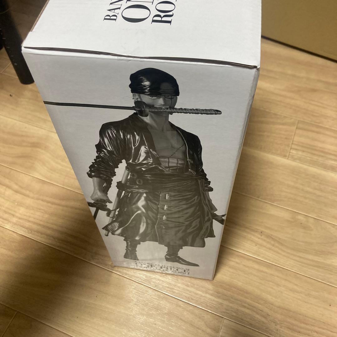 バンプレくじPREMIUMワンピース ロロノア・ゾロA賞B賞半券付き　フィギュア