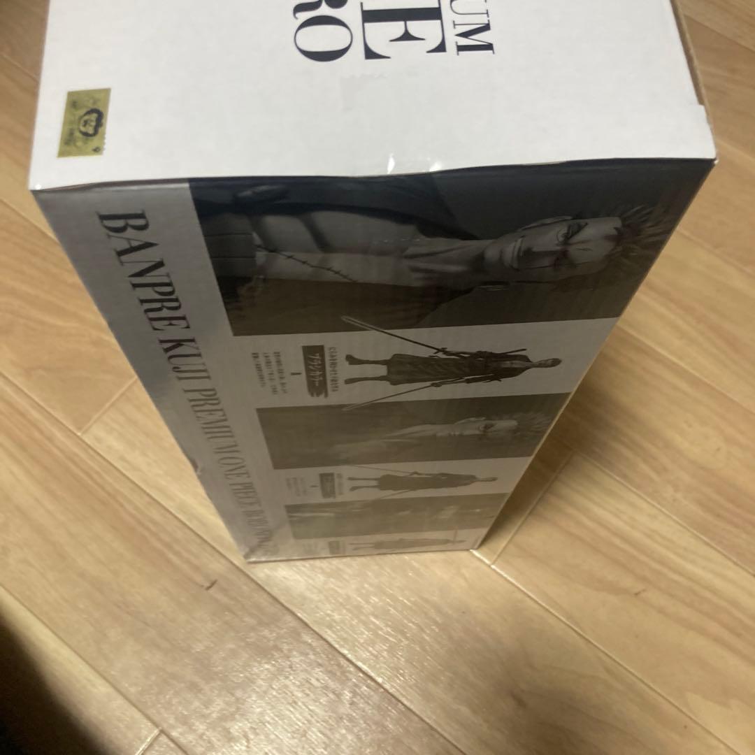 バンプレくじPREMIUMワンピース ロロノア・ゾロA賞B賞半券付き　フィギュア