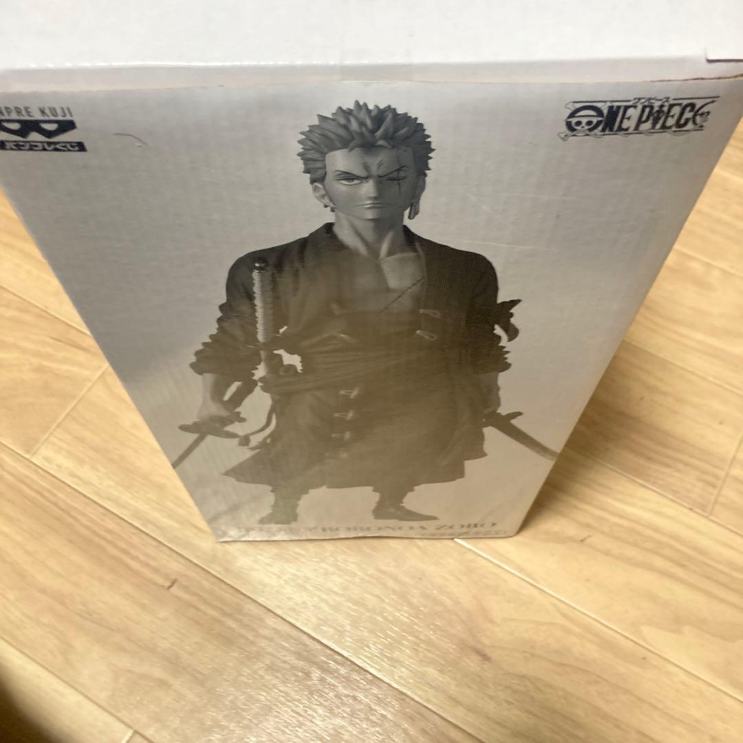 バンプレくじPREMIUMワンピース ロロノア・ゾロA賞B賞半券付き　フィギュア