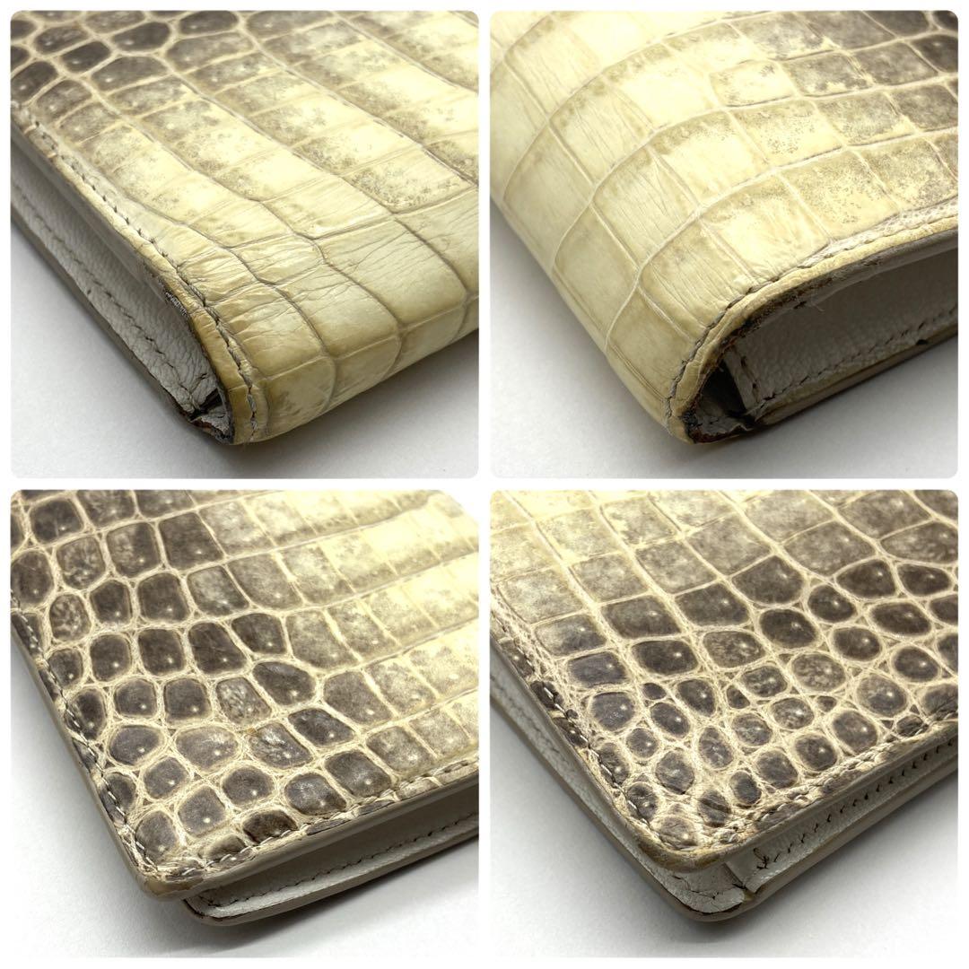 極美品✨ヴィトン　サハラ　ポルトフォイユ　ブラザ　ヒマラヤクロコ　二つ折り　財布